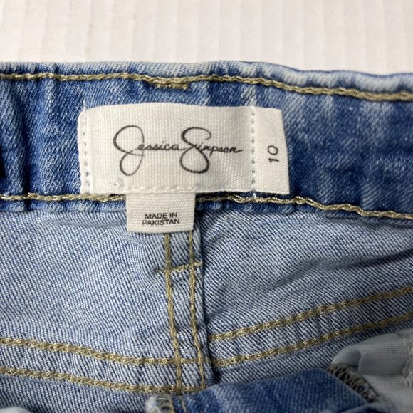 Jessica Simpson fared Jean shorts girls size 10 - Picture 6 of 9